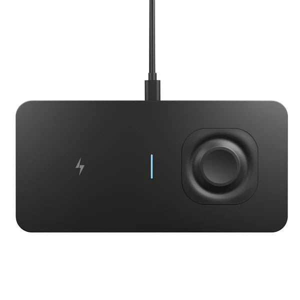 2-in-1 Wireless Charger - Black