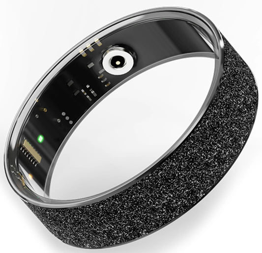 Smart Ring for Women Fitness Ring Ladies Smart Ring Heart Rate Monitor Blo-Oxy Sleep Tracker Multi-Sport Calories Step Counter